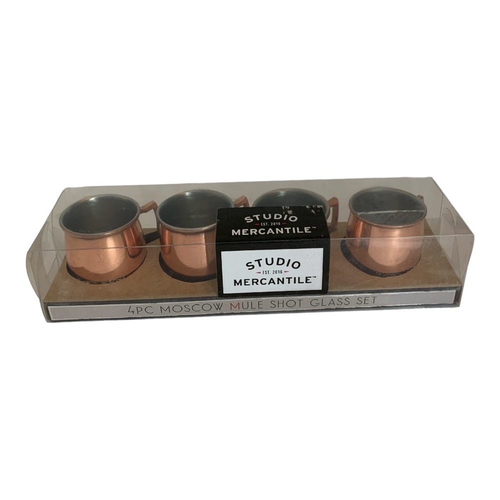 Moscow Mule Shot Glass Set
